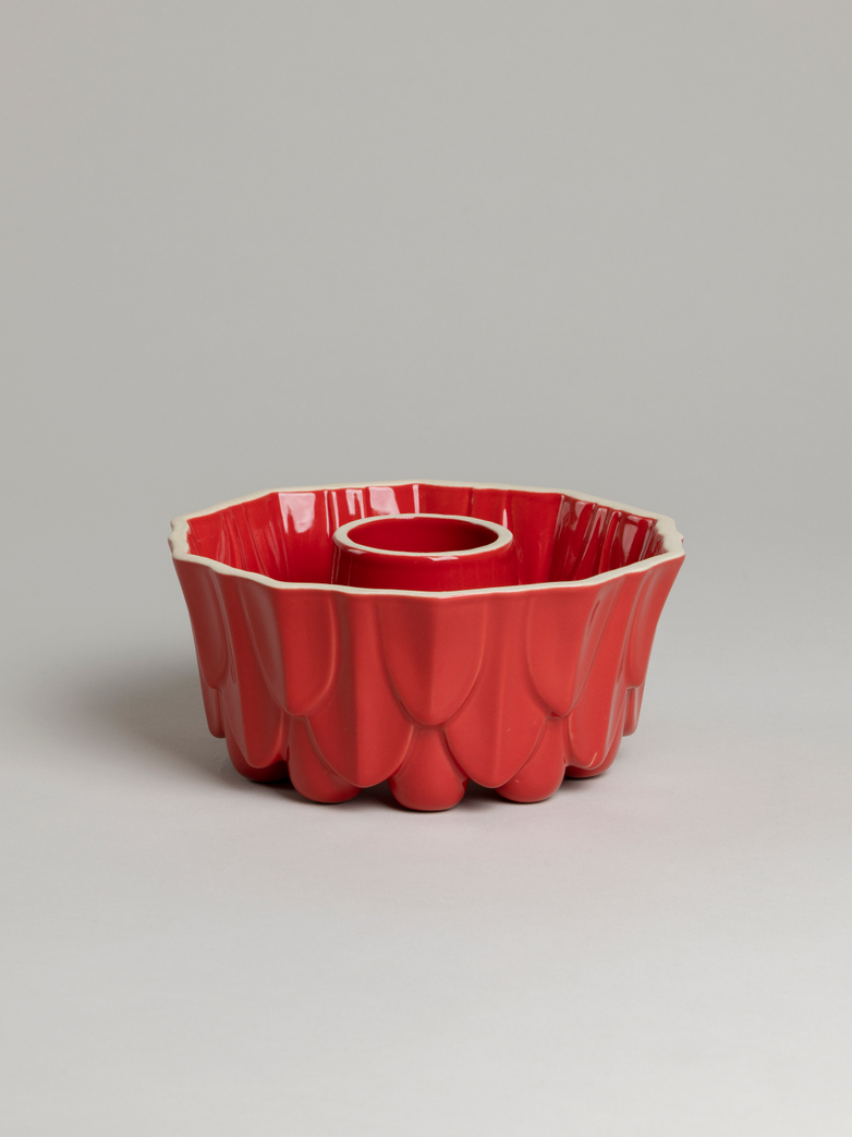 Cake Mould with Hole – Red
