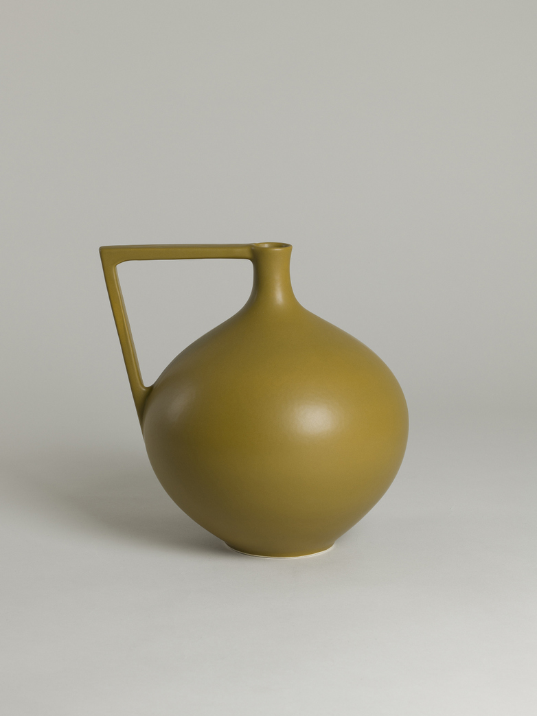 Ceramic Jar – Mustard
