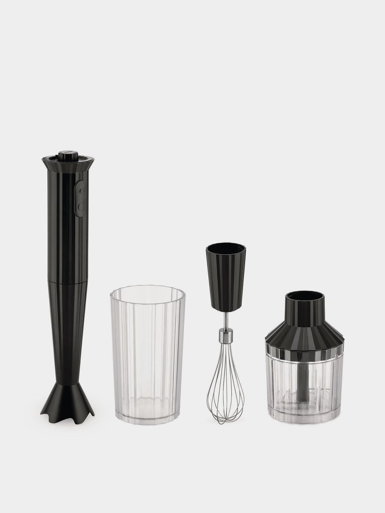 Plissé Hand Blender Set – Black