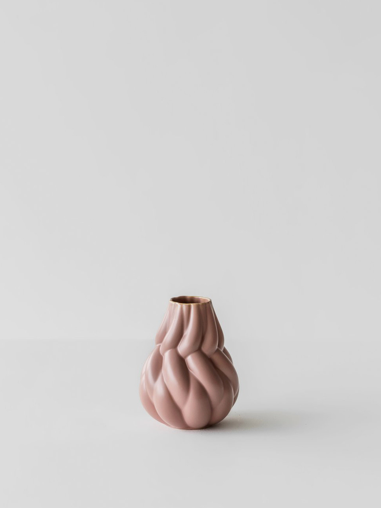 Eda Vase Dusty Pink – Small