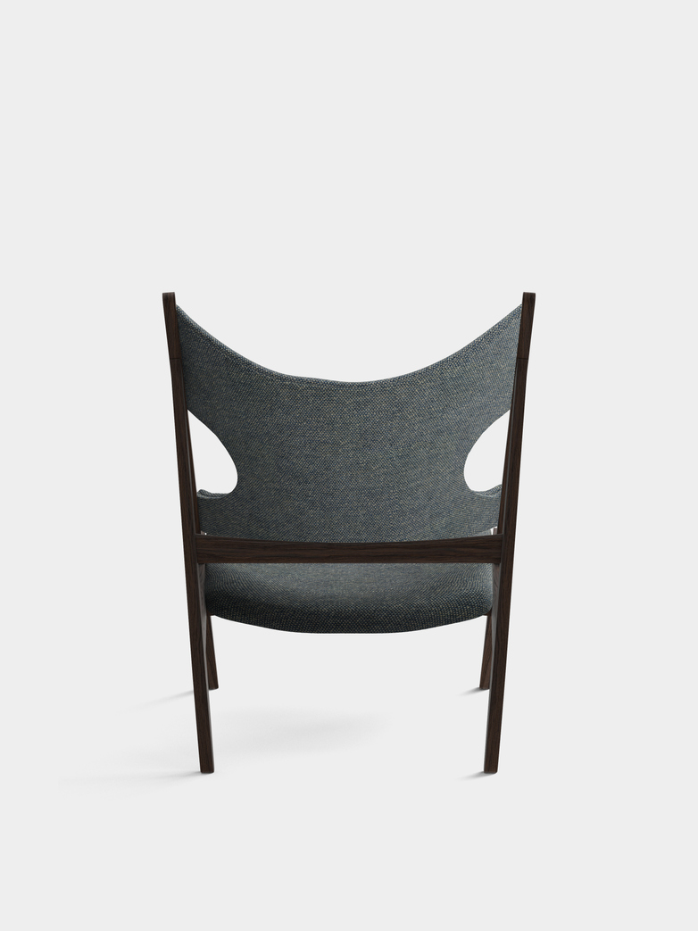 Knitting Lounge Chair - Safire - Dark Stained Oak