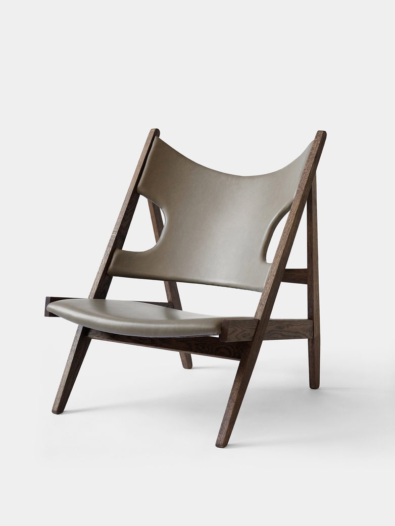 Knitting Lounge Chair - Dakar - Dark Stained Oak