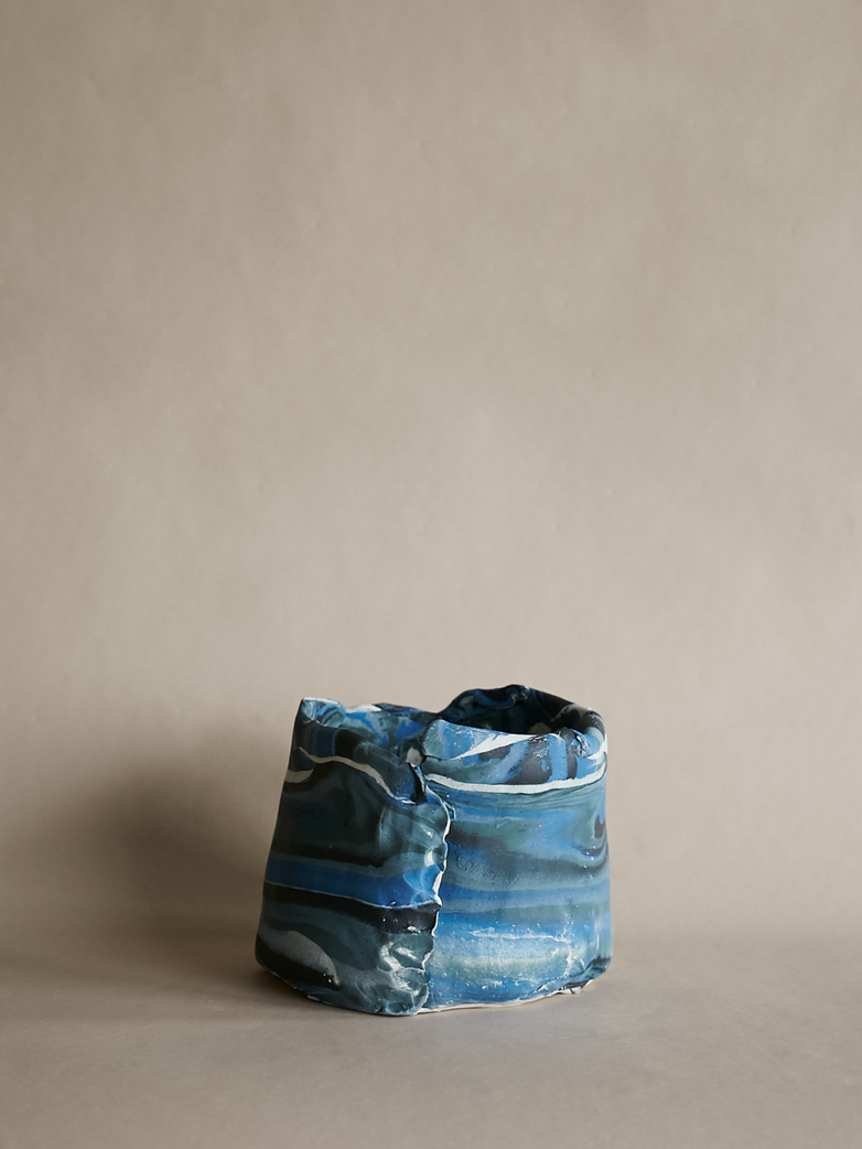 Artilleriet Art Collaboration - Faux Marble Pot I
