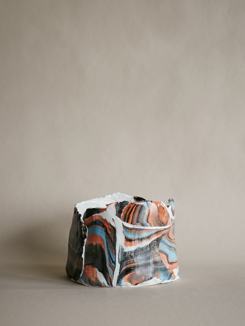 Artilleriet Art Collaboration - Faux Marble Pot VI