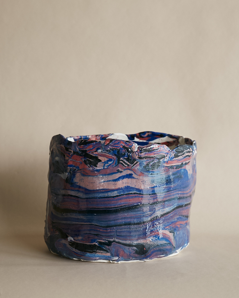 Artilleriet Art Collaboration - Faux Marble Pot VII