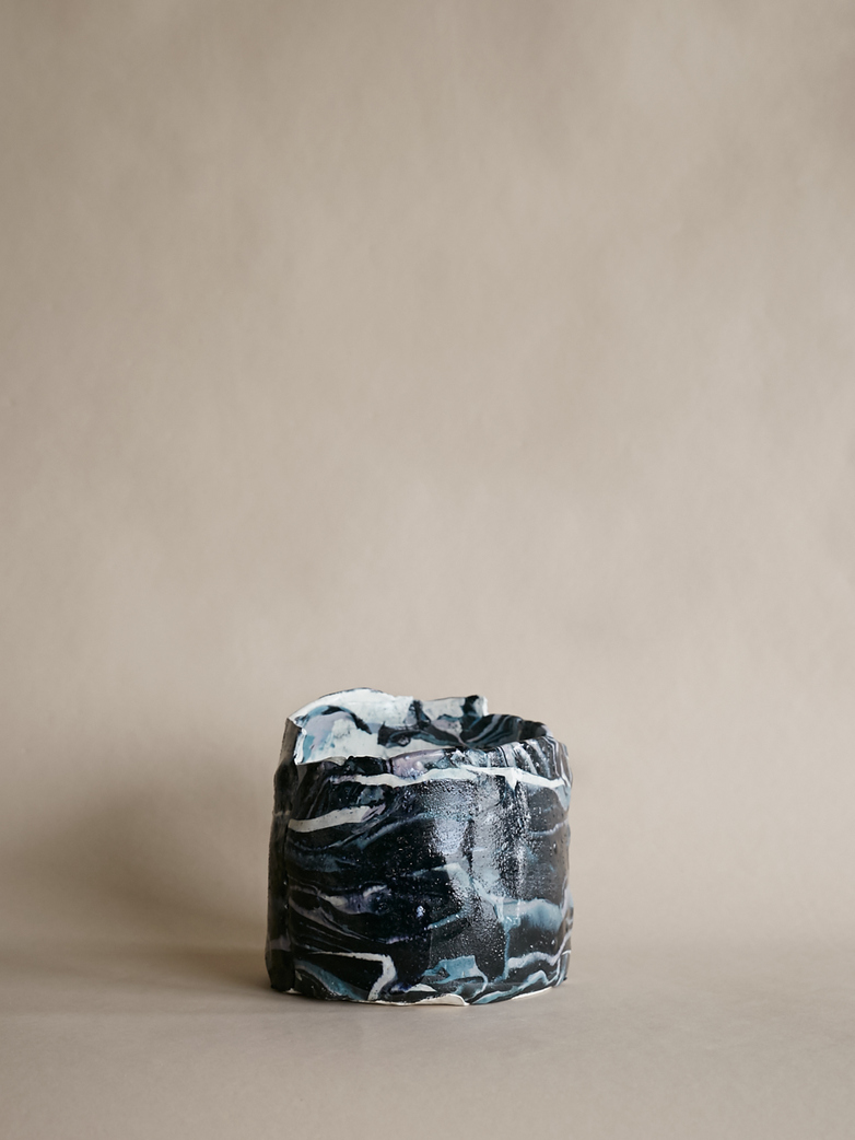 Artilleriet Art Collaboration - Faux Marble Pot VIII