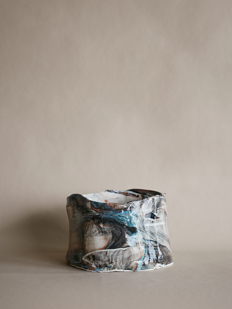 Artilleriet Art Collaboration - Faux Marble Pot IX