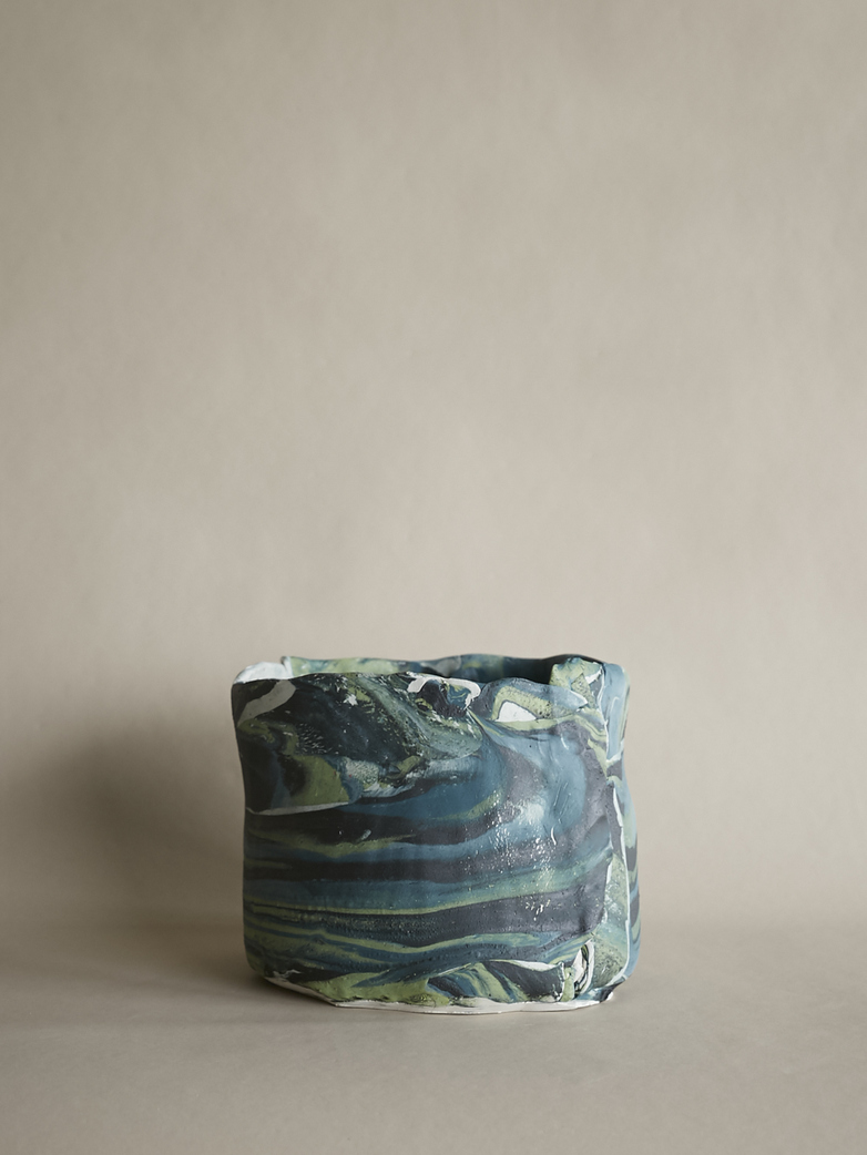 Artilleriet Art Collaboration - Faux Marble Pot XII