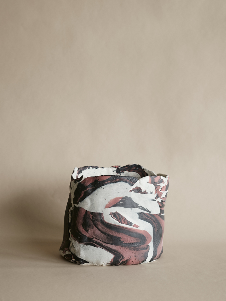 Artilleriet Art Collaboration - Faux Marble Pot XIV