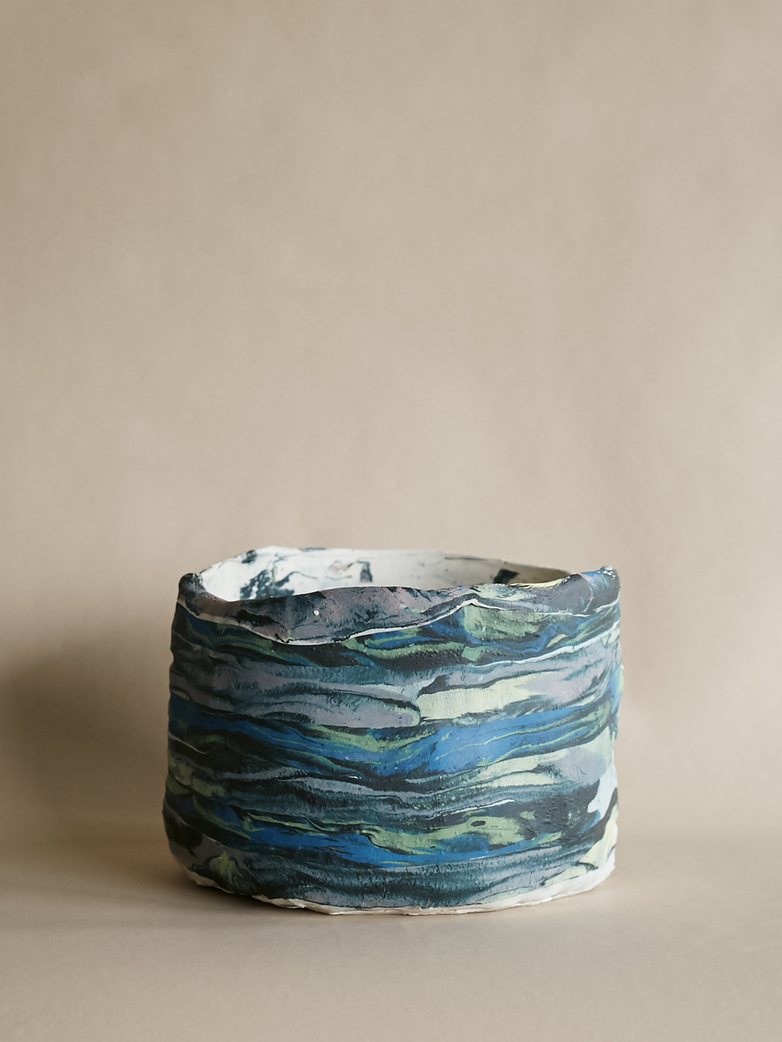 Artilleriet Art Collaboration - Faux Marble Pot XV
