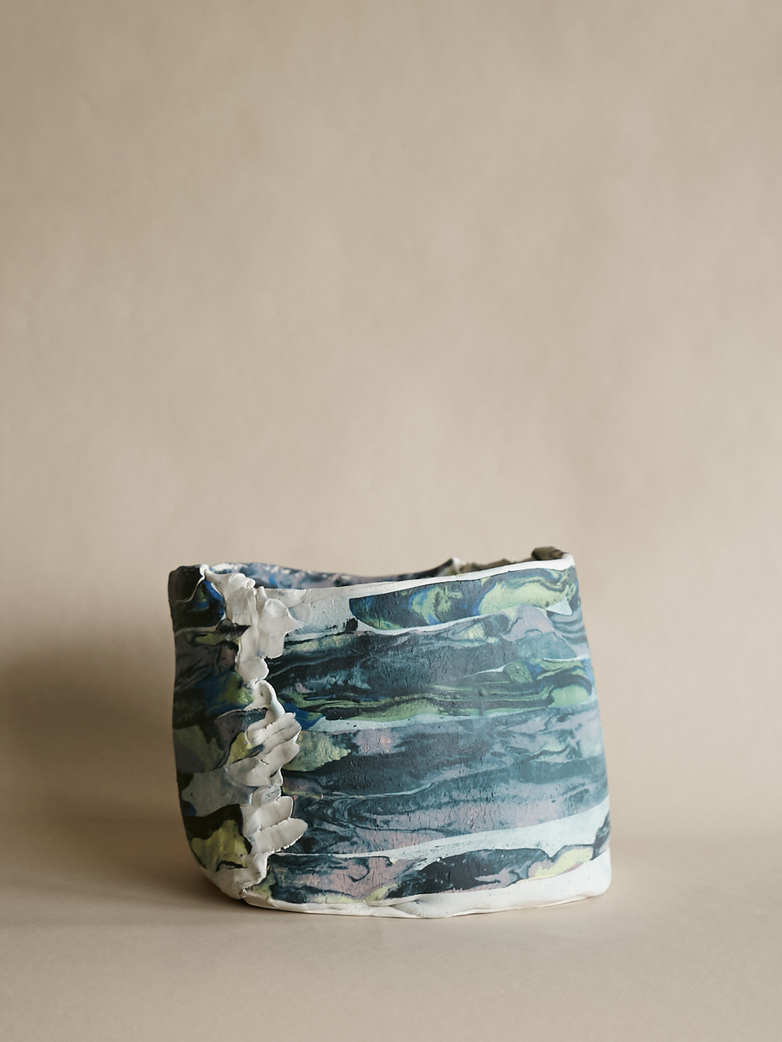 Artilleriet Art Collaboration - Faux Marble Pot XV
