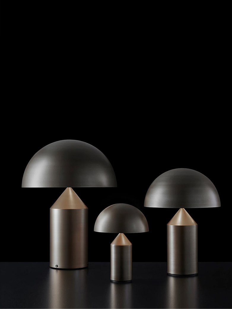 Atollo Table Lamp - Satin Bronze