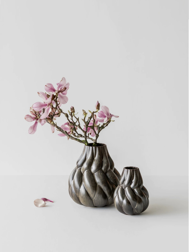 Eda Vase Brown