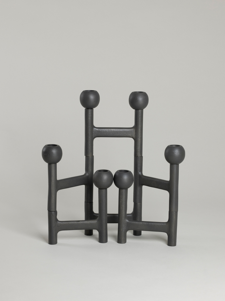 Folding Candle Holder – Graphite