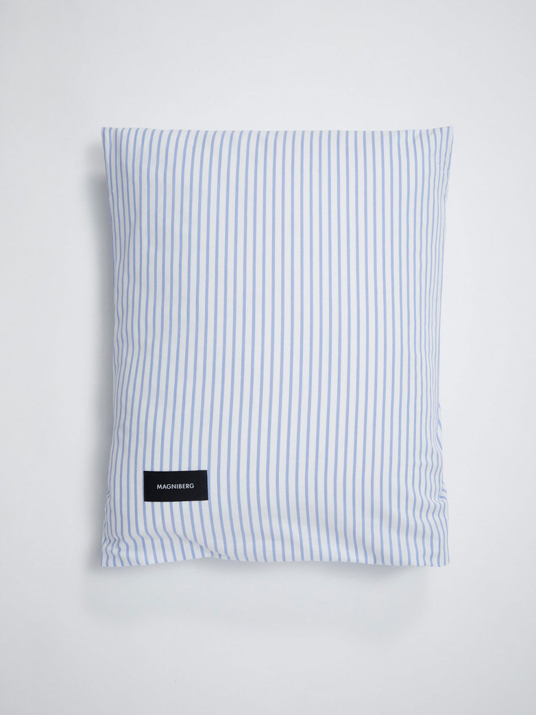 Wall Street Pillow Case Oxford - Striped White