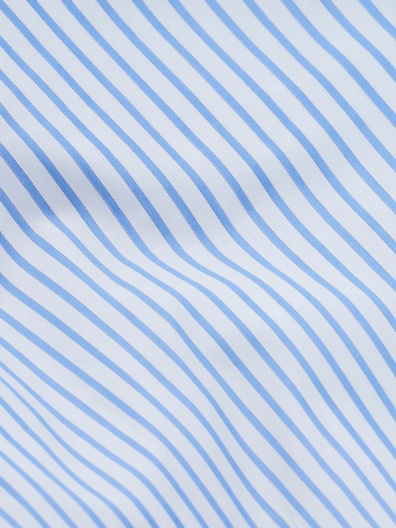 Wall Street Pillow Case Oxford - Striped White