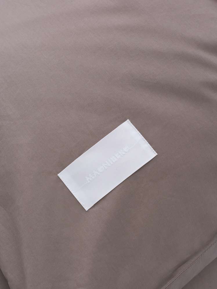 Magniberg — Pure Duvet Cover Poplin - Mud — Duvet covers