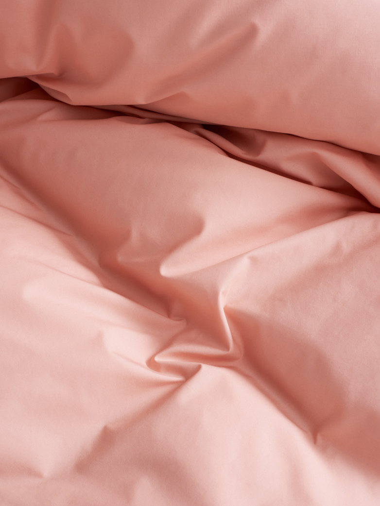 Pure Duvet Cover Poplin - Peach