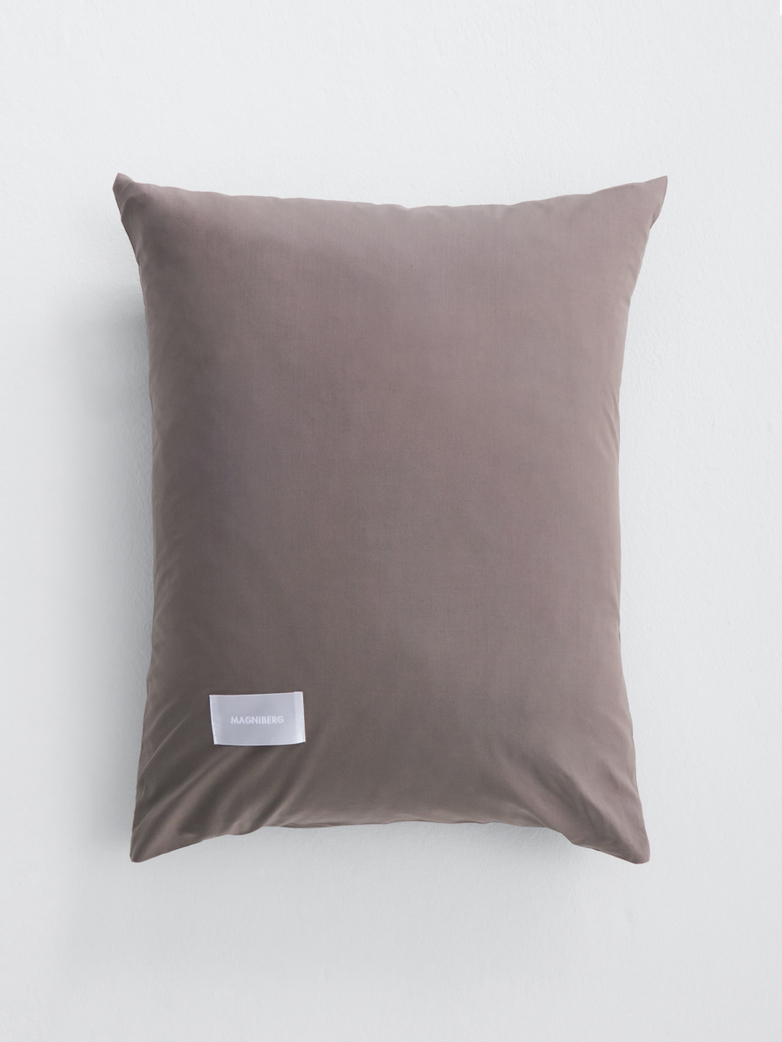 Pure Pillow Case Poplin - Mud