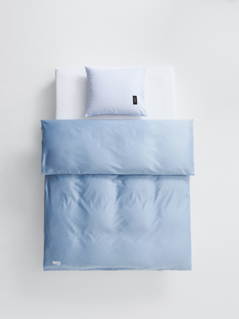 Pure Duvet Cover Sateen - Haze Blue