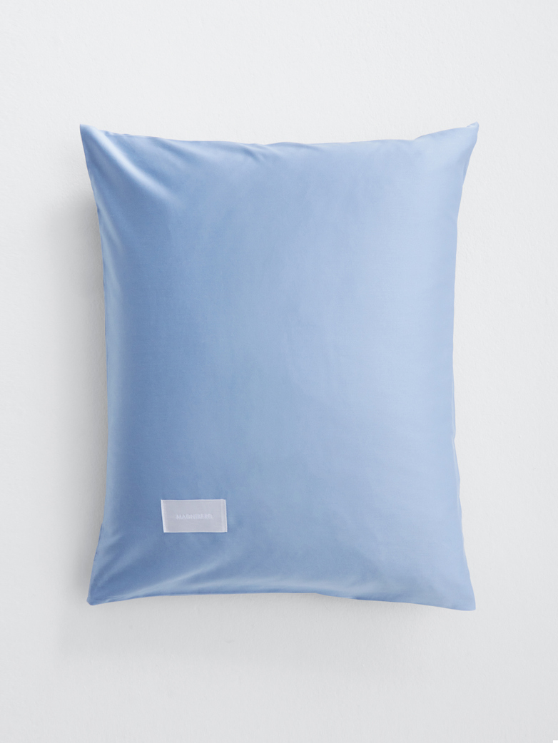 Pure Pillow Case Sateen - Haze Blue