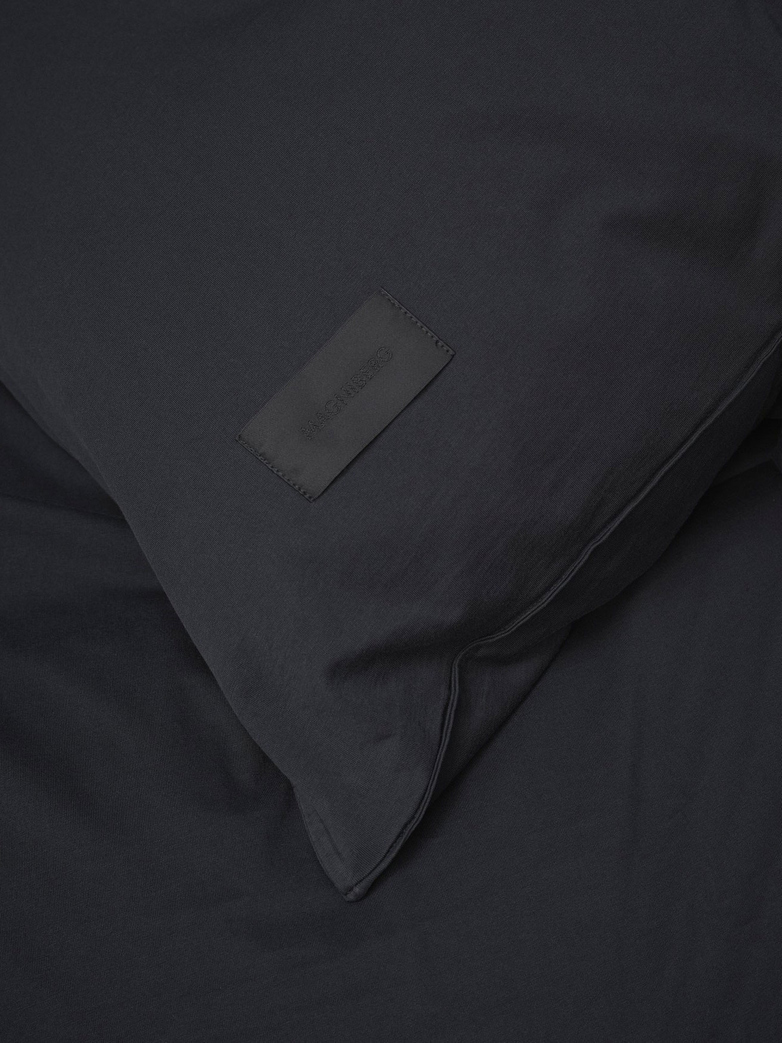 Nude Duvet Cover Jersey - Washed Black