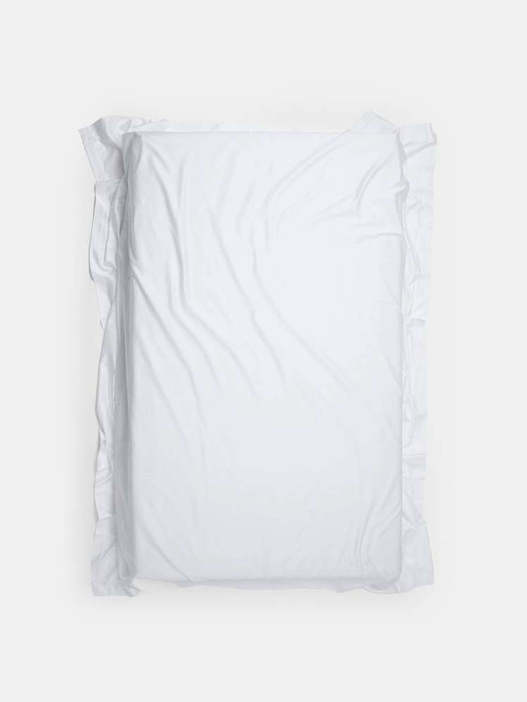 Magniberg — Mother Flat Sheet Poplin 260x280 - White — Duvet