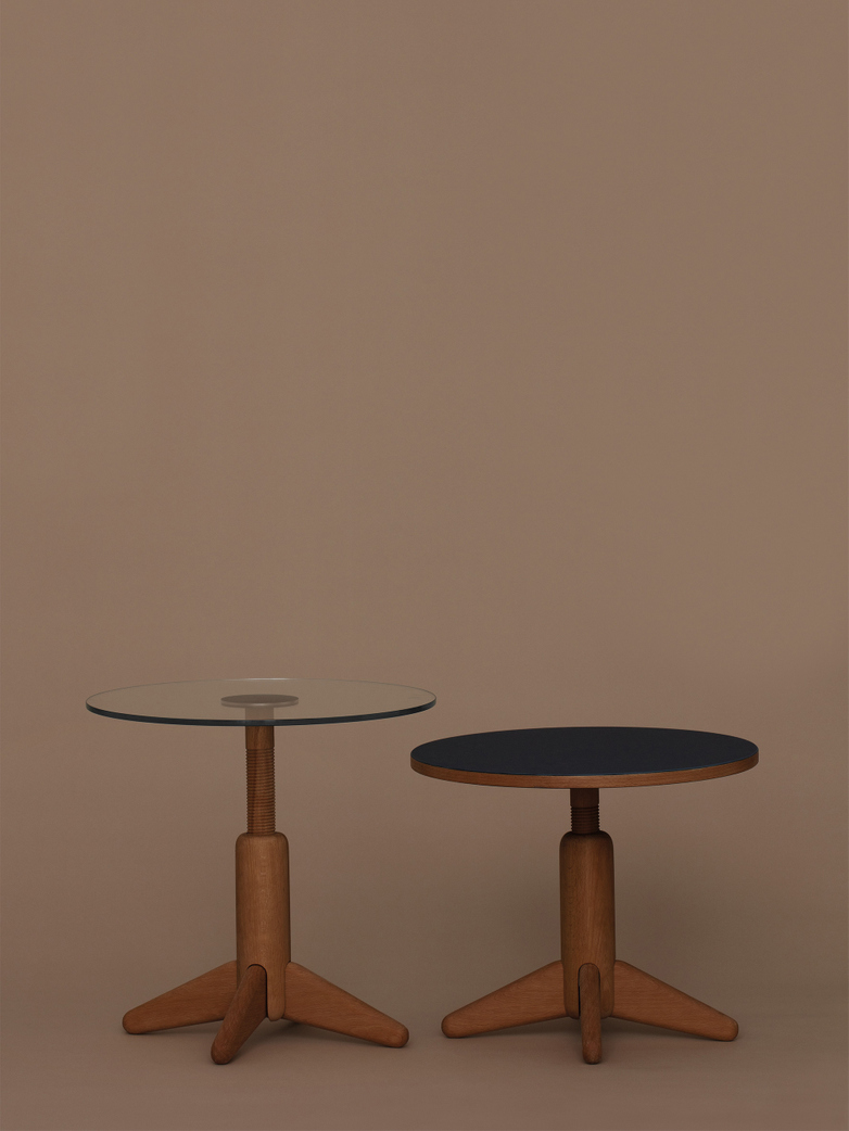 COLUMN Side Table - Glass