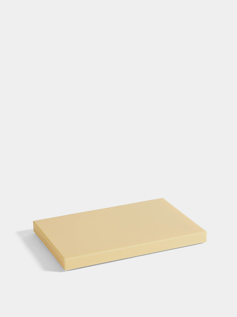 Rectangular Chopping Board - 30 x 20 cm - Light Yellow