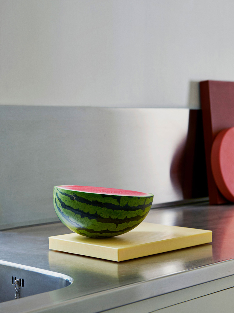 Rectangular Chopping Board - 30 x 20 cm - Light Yellow