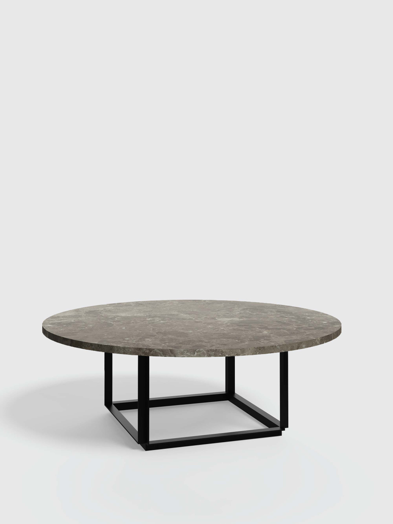 Florence Coffee Table - Gris du Marais Marble - Ø90