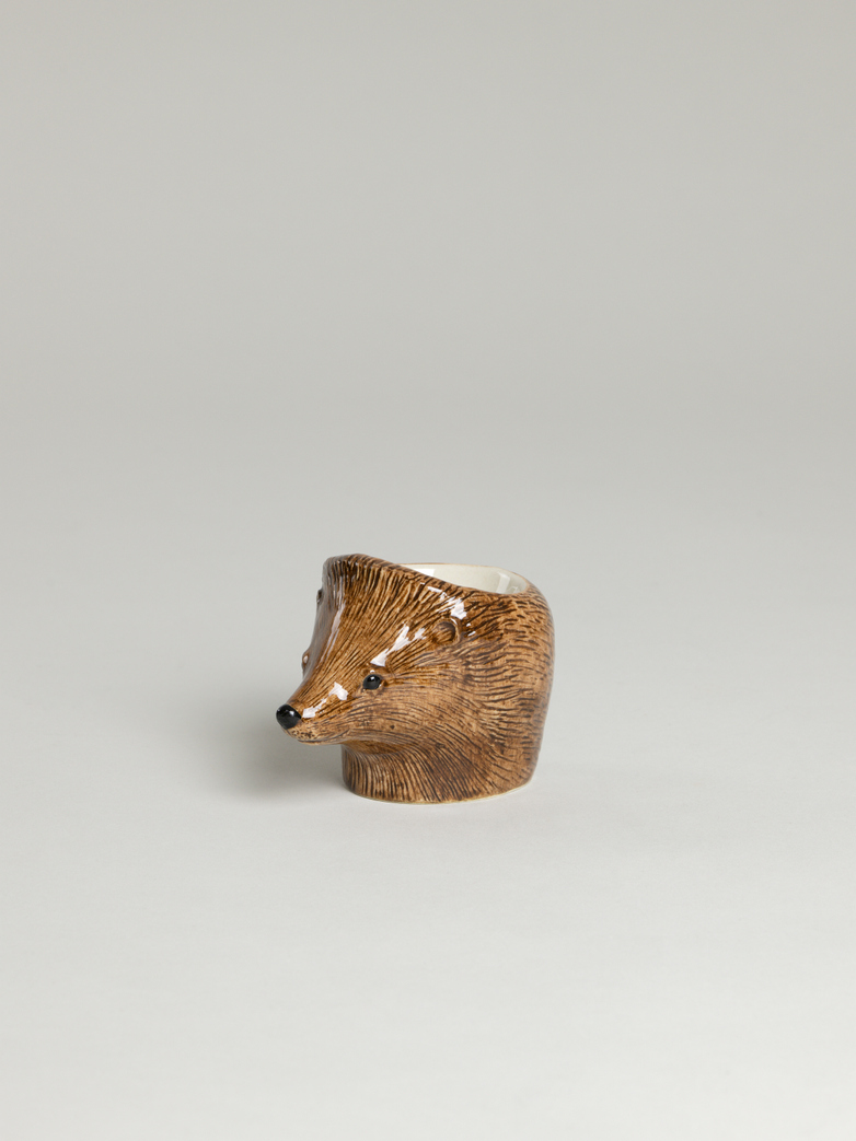 Hedgehog Face Egg Cup