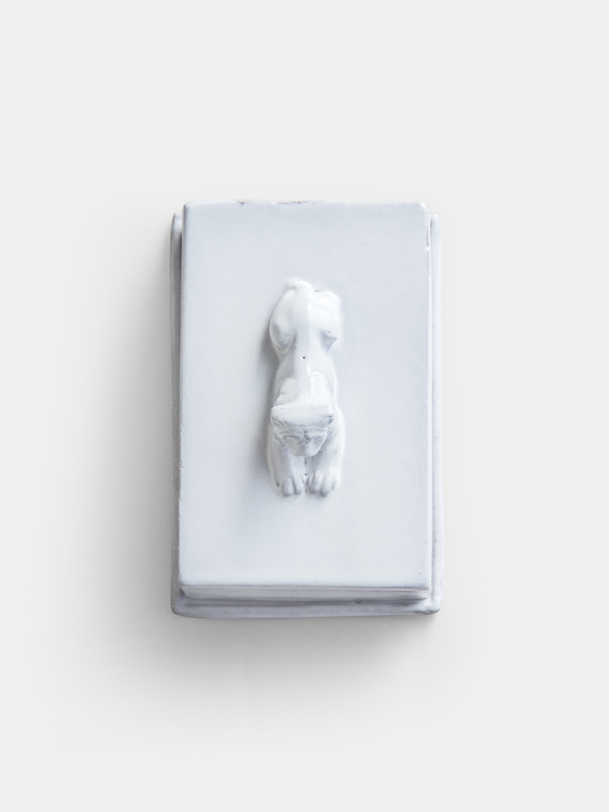 34757 Eabbb05eba Astier De Villatte Lion Butter Dish 1 Portrait