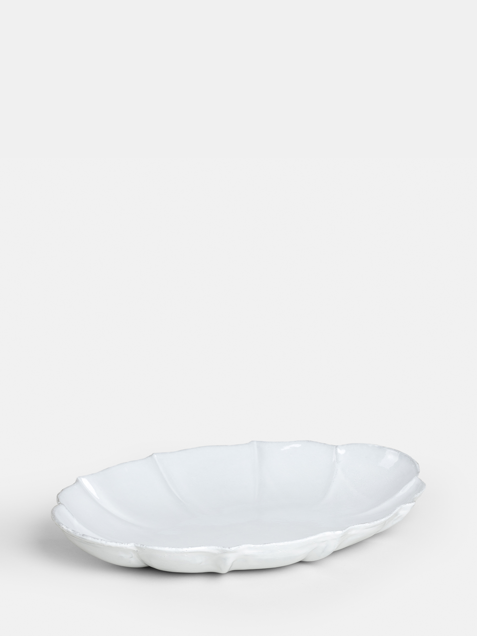 Astier de Villatte — Drape Oval Platter — Serving dish & bowls