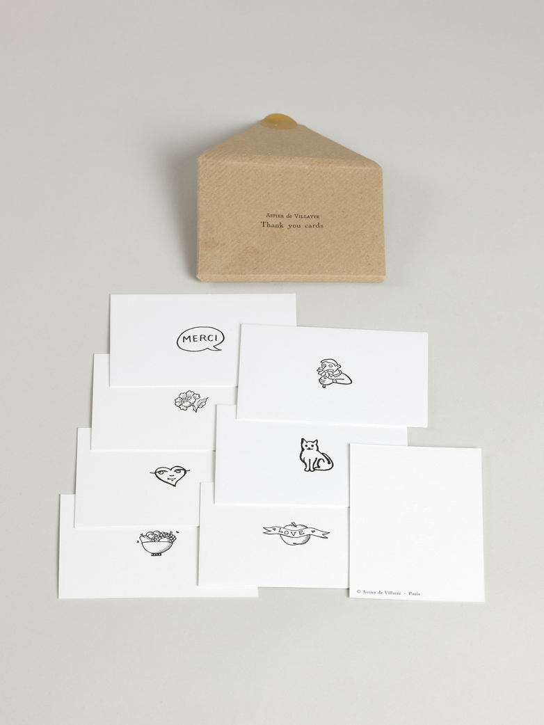 Simple Thank You Cards - Set of 8