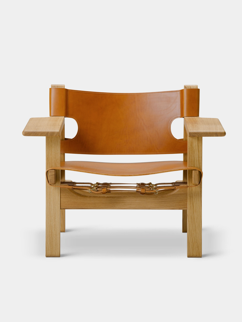 The Spanish Chair - Oiled Oak/Cognac