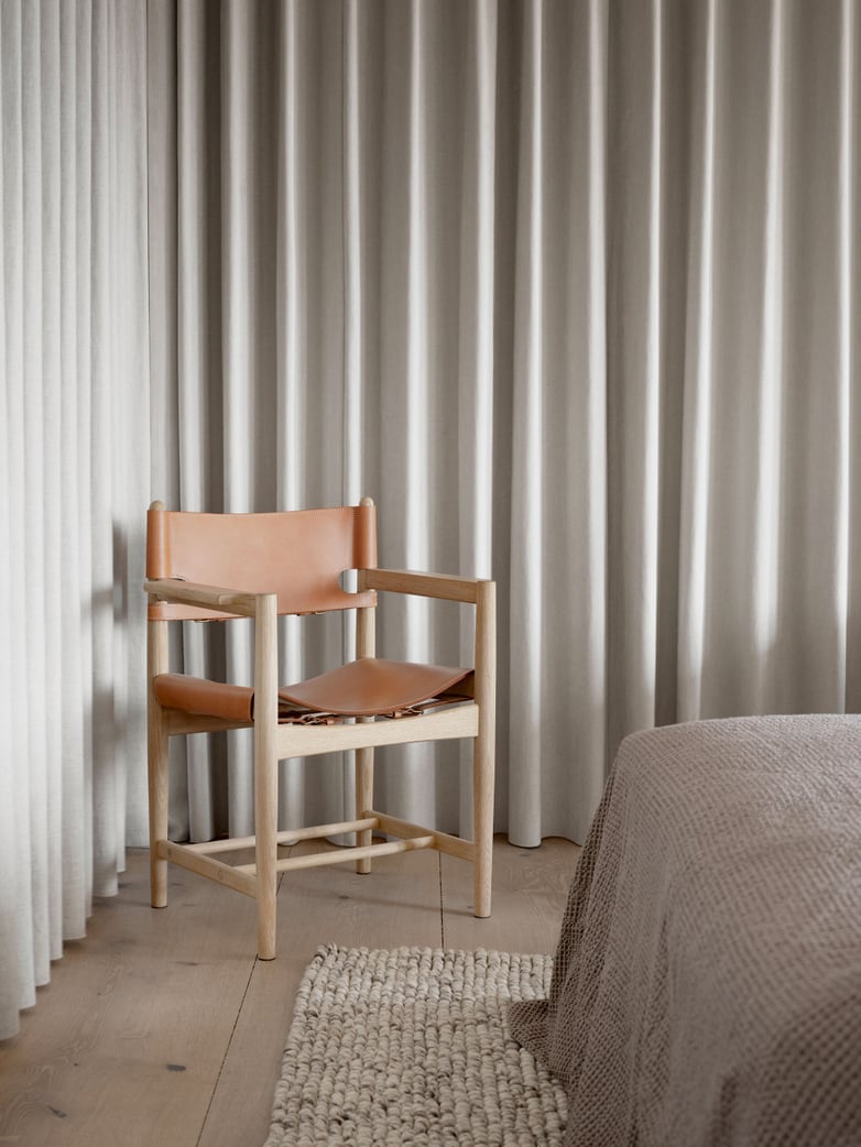 The Spanish Dining Chair - Soaped Oak/Natural