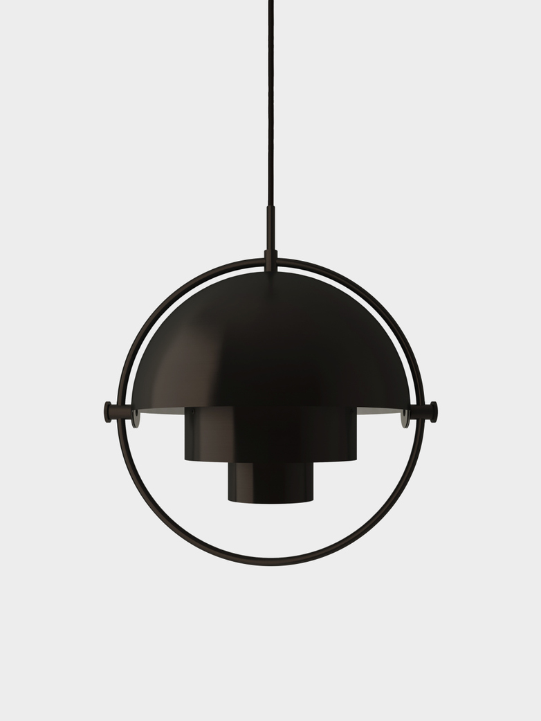 Multi-Lite Pendant - Large - Black Brass