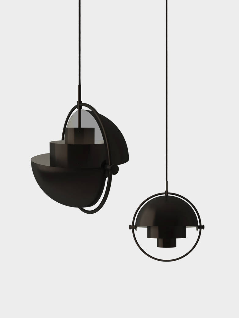 Multi-Lite Pendant - Black Brass