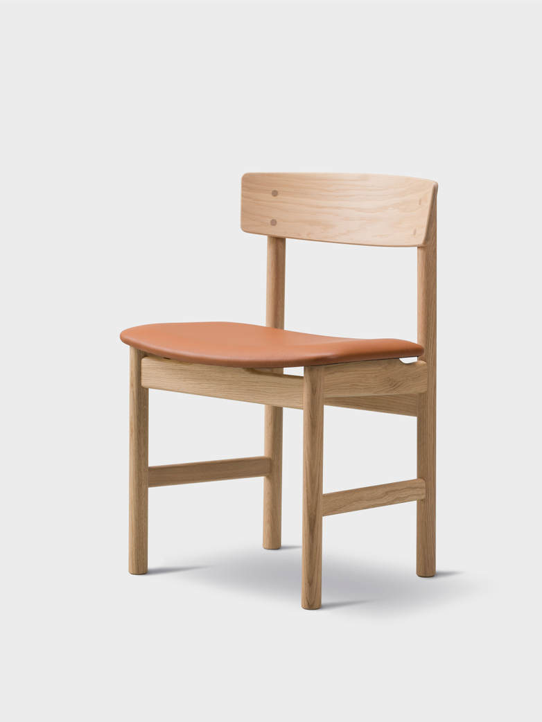 Mogensen 3236 Chair Oiled Oak/Omni Cognac 307