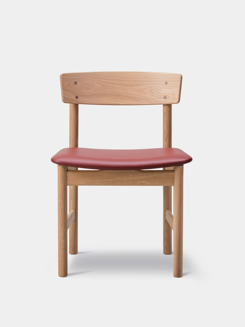 Mogensen 3236 Chair Oiled Oak/Omni Burnt Sienna 293
