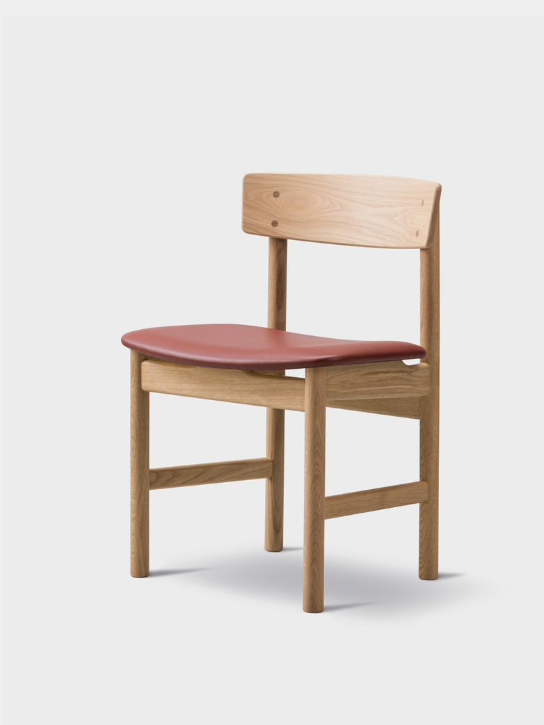 Mogensen 3236 Chair Oiled Oak/Omni Burnt Sienna 293