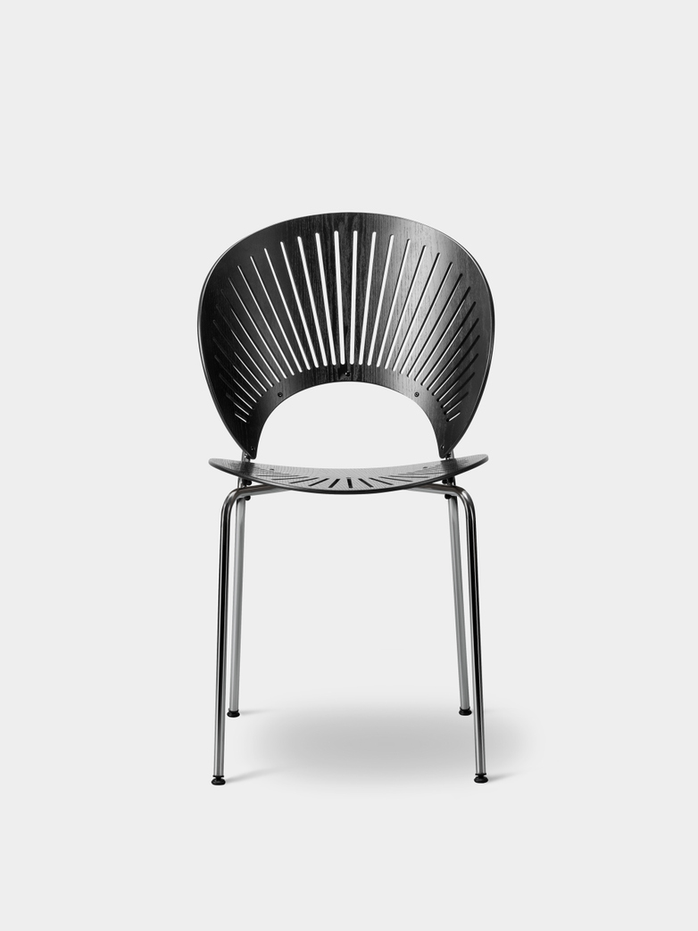 Trinidad Chair - Ash Black/Chrome