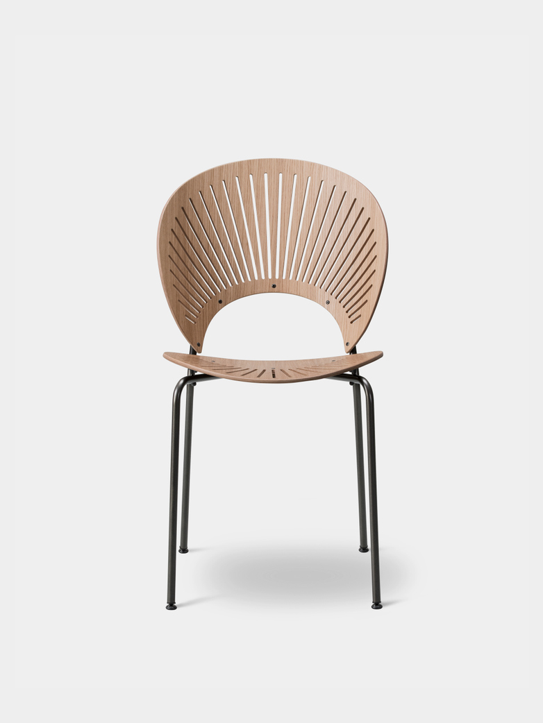 Trinidad Chair - Oak Lacquered/Flint