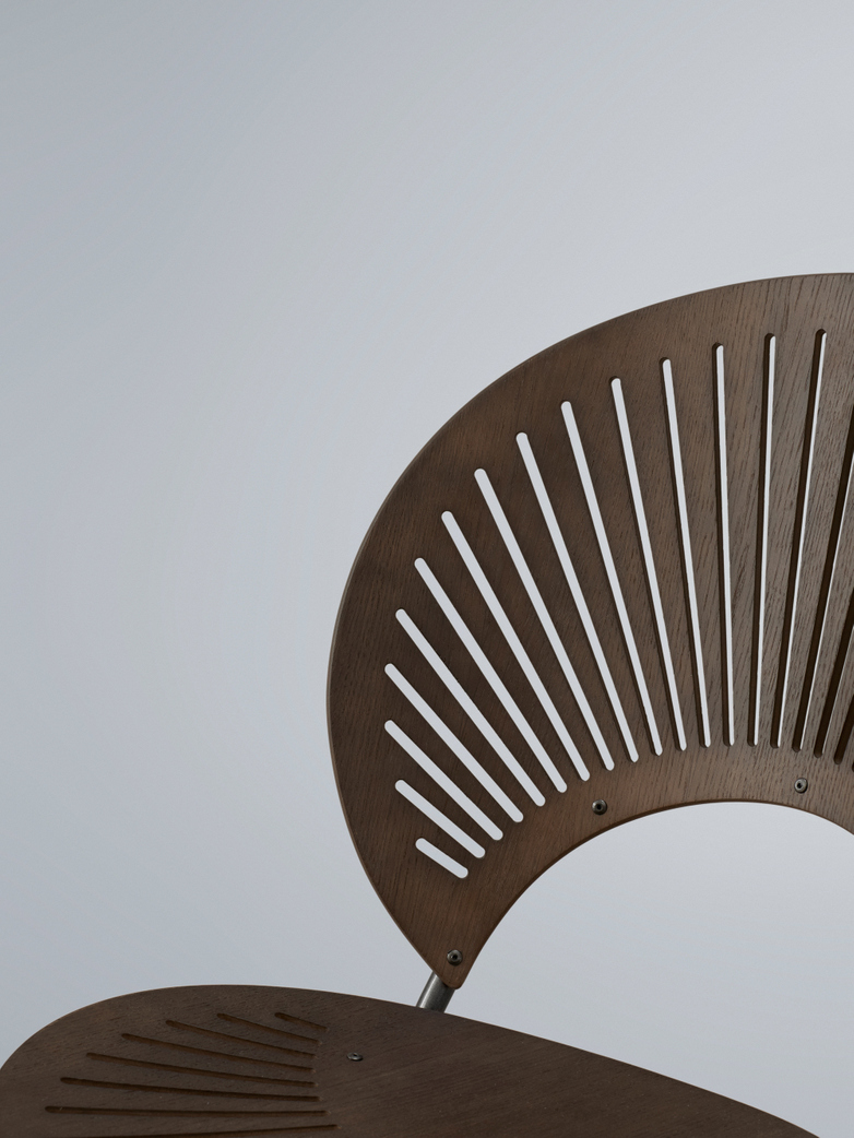 Trinidad Chair - Smoked Oak/Flint