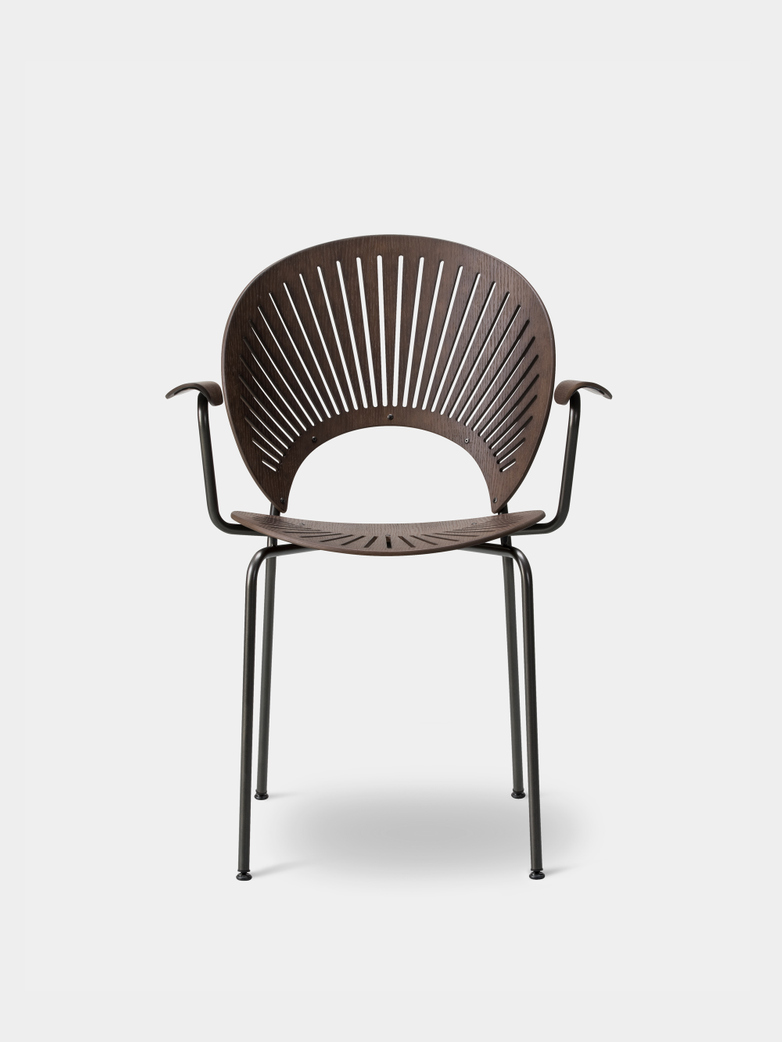 Trinidad Armchair - Smoked Oak/Flint