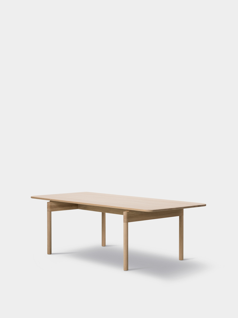 Post Table - Soaped Oak