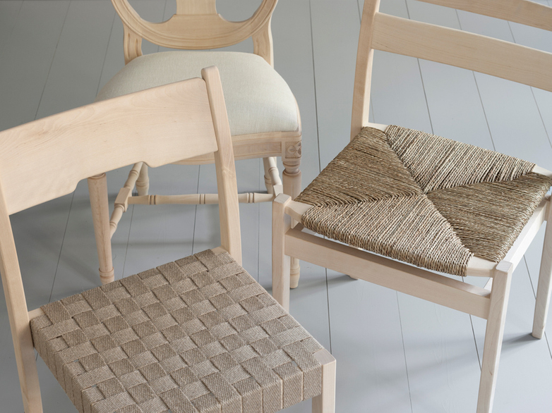 Arnold Braided Seat/Birch Oiled