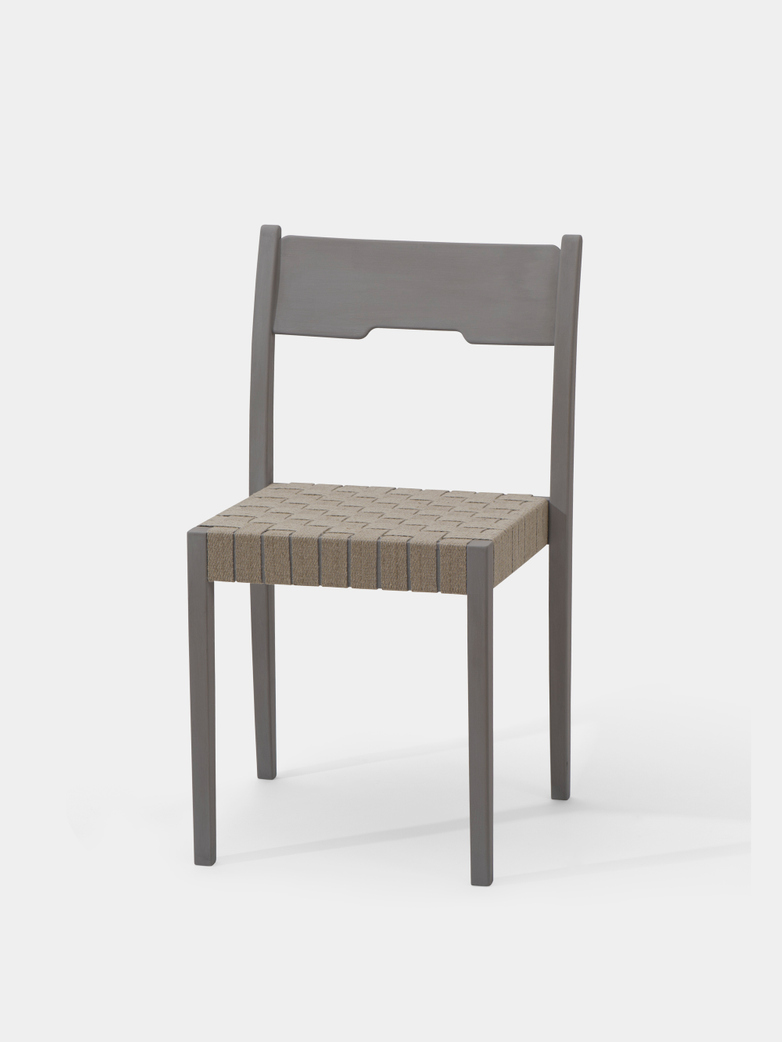 Arnold Braided Seat/Birch Painted