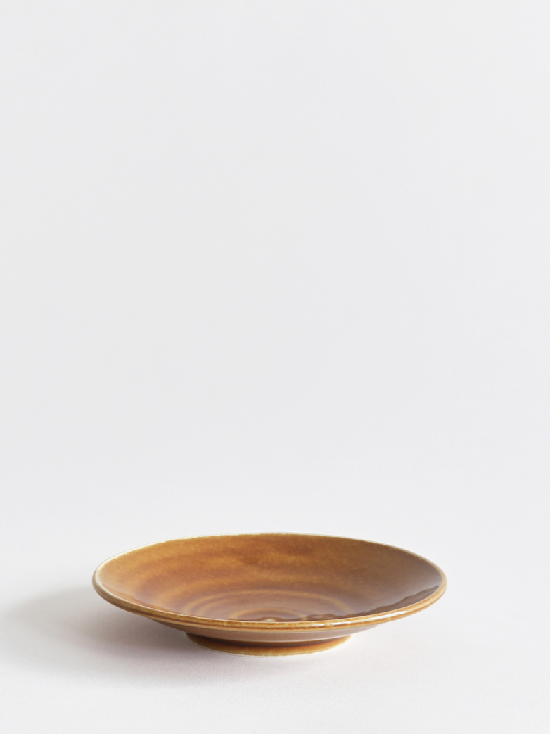 Kyoto Small Plate - Brown